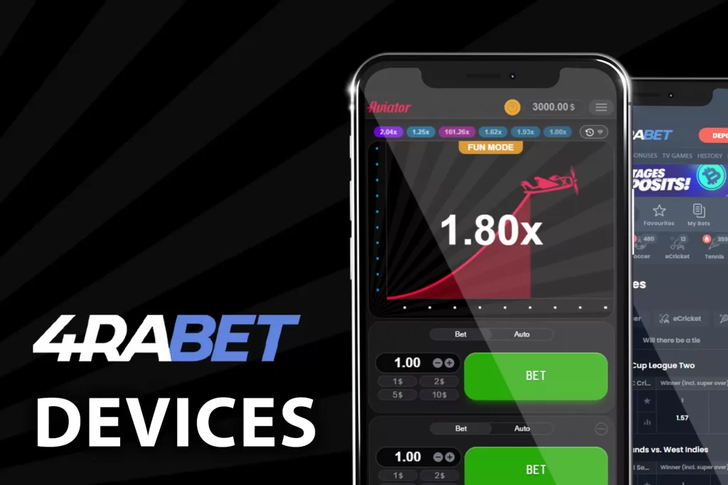 4rabet Aviator Devices Compatibility