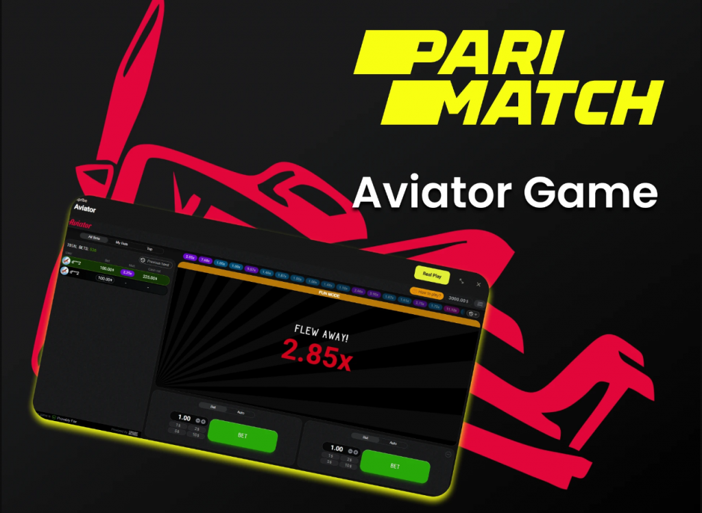Parimatch казиносындағы Aviator ойыны
