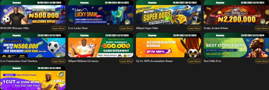 MSport Bonus