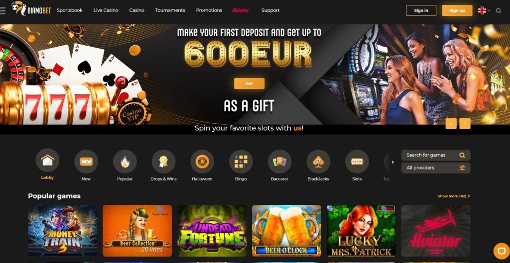 BiamoBet Online kasino