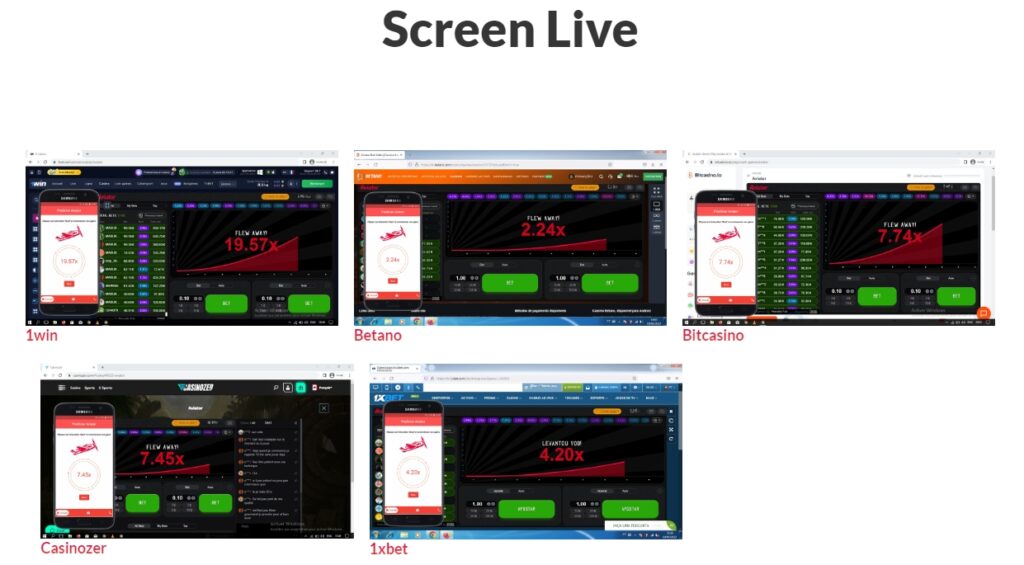 Aviator Predictor Screen Live